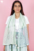 Kota And Mulmul Stole In Block Print